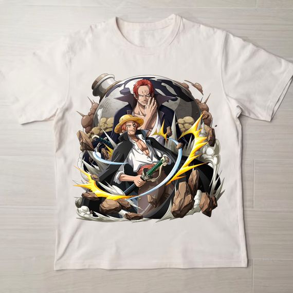 Camiseta Shanks - One Piece