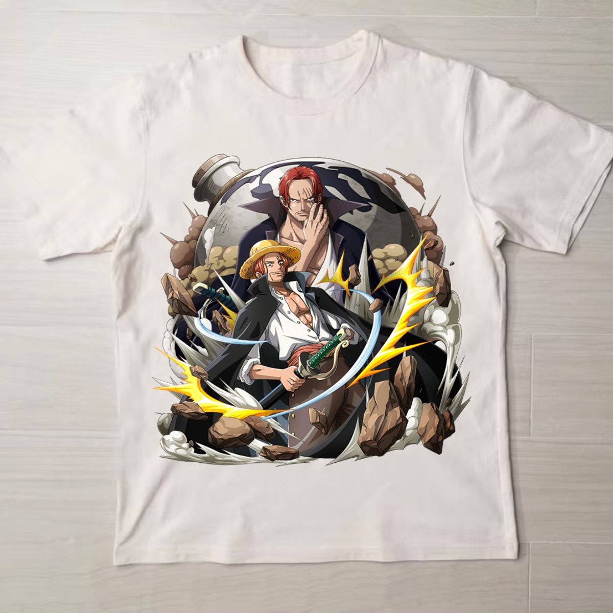 Nome do produto: Camiseta Shanks - One Piece