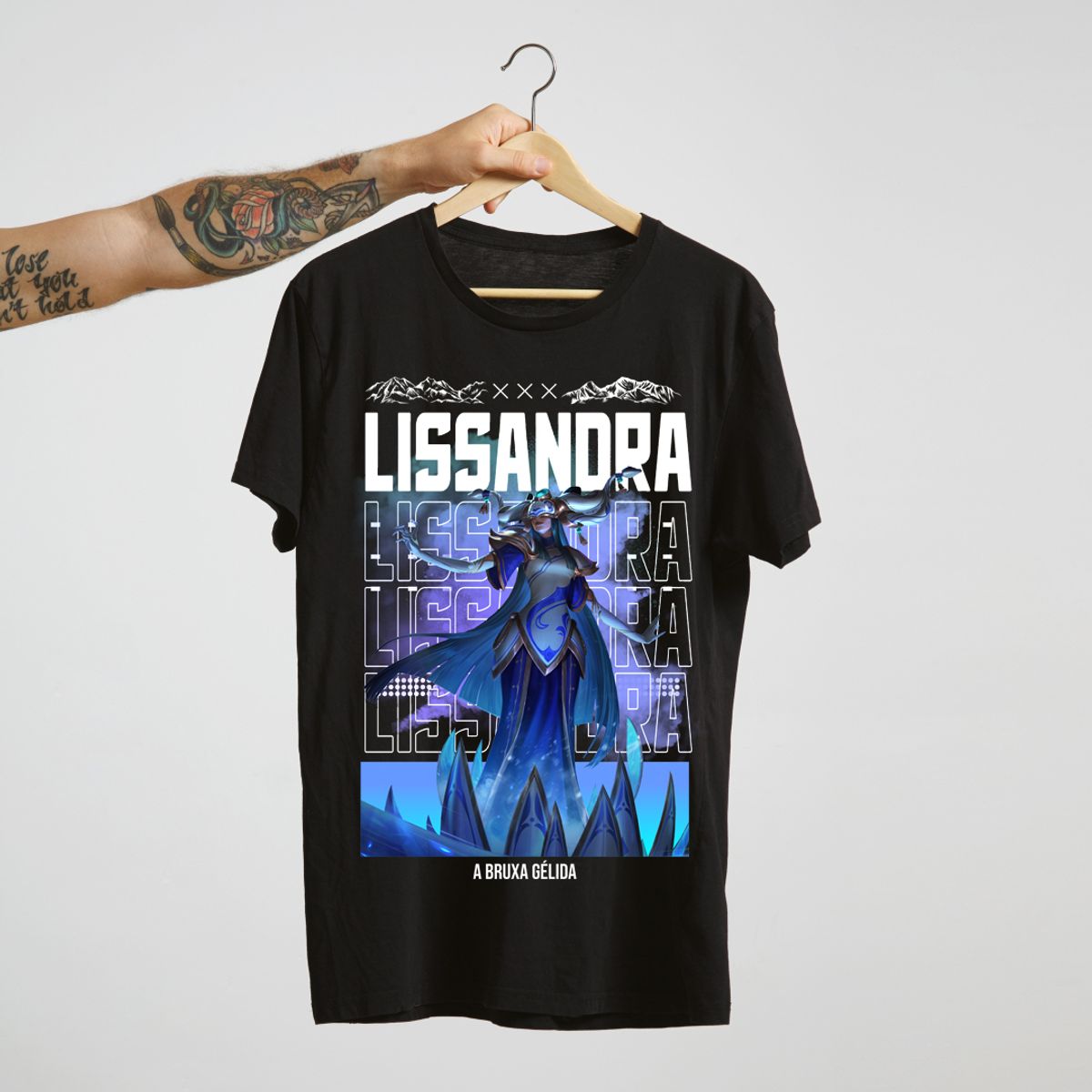 Nome do produto: Camiseta Lissandra - League of Legends