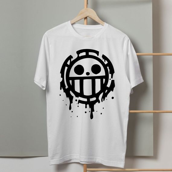 Camiseta Símbolo Trafalgar Law - One Piece - MD1