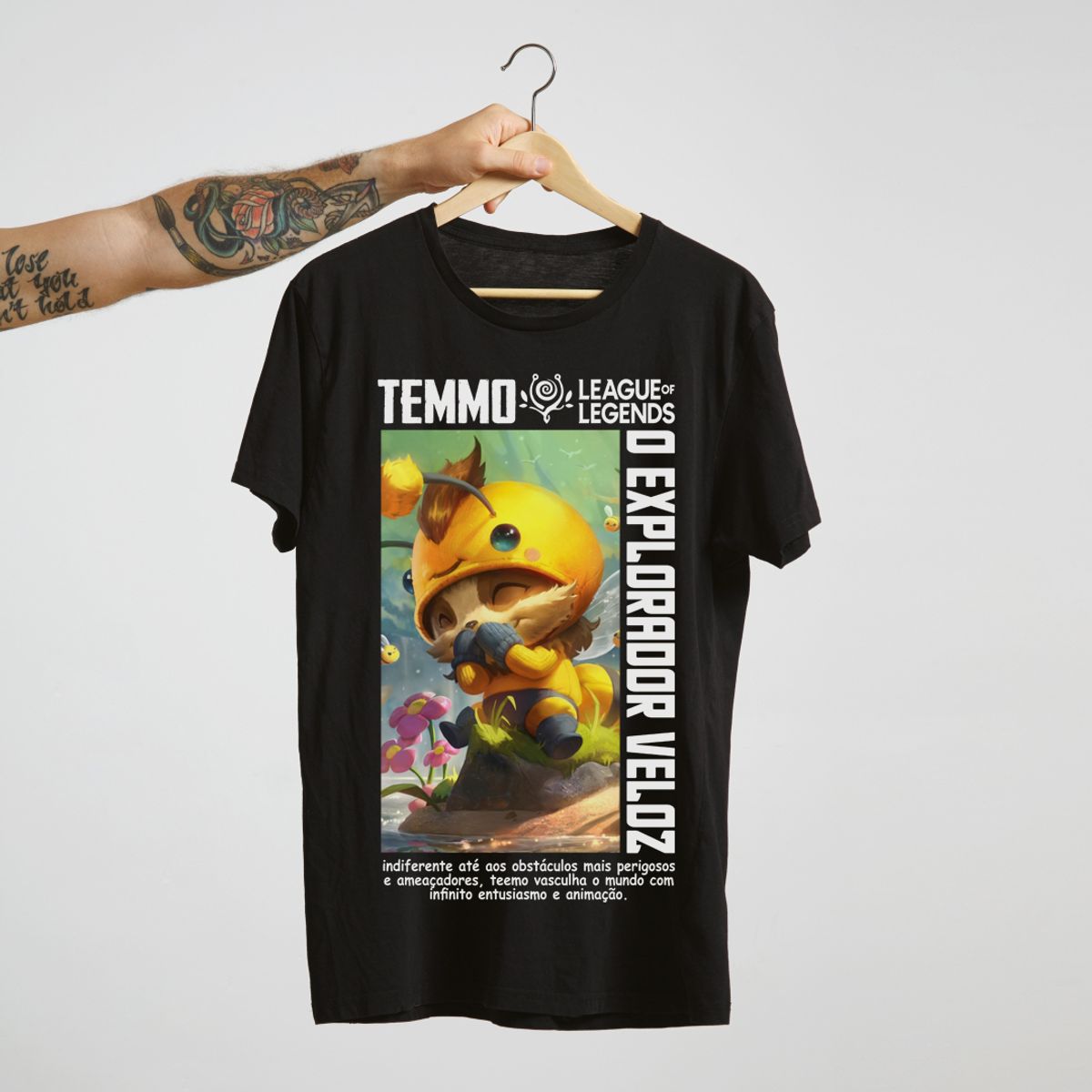 Nome do produto: Camiseta Teemo - League of Legends