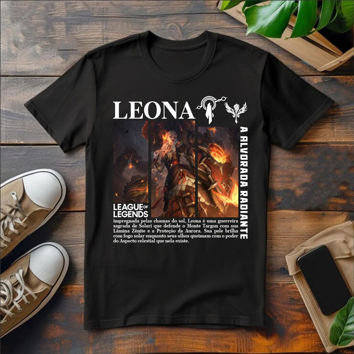 Nome do produto: Camiseta - Leona Velho Oeste