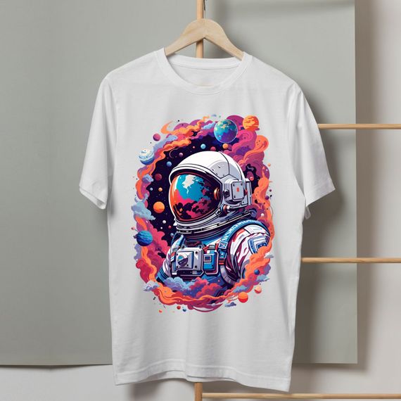 Camiseta Astronauta Graffiti