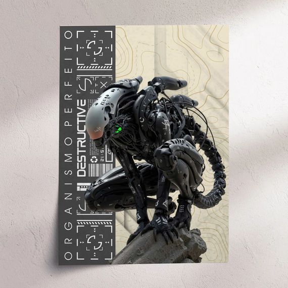 POSTER XENOMORFO