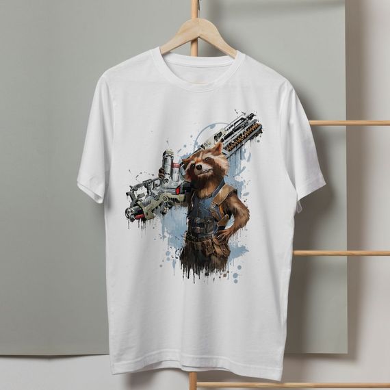 Camiseta Rocket Raccoon