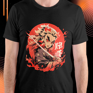 Nome do produtoCamiseta Kyōjurō Rengoku