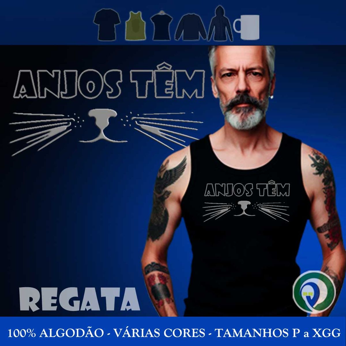 Nome do produto: GATOS - Anjos Têm Bigodes - RMC