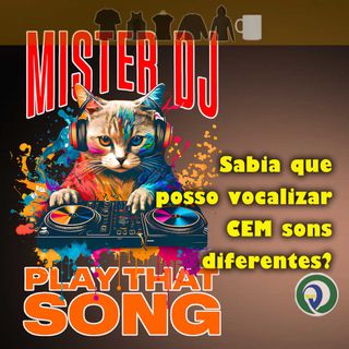 Nome do produtoGATO - Cat Mister DJ - Cor  Luz - TSQc