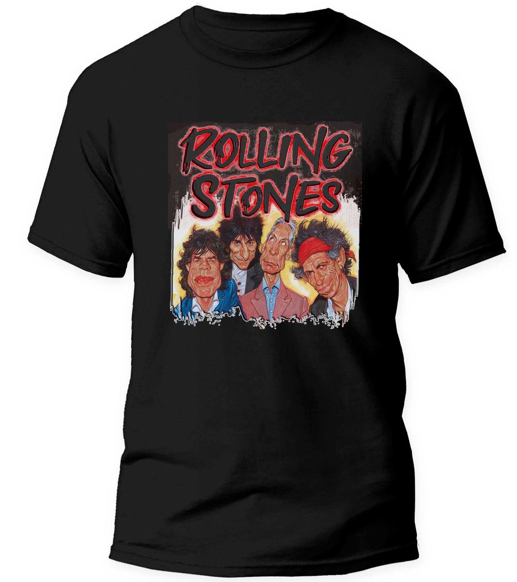 Nome do produto: Rolling Stones Caricatura - TSC