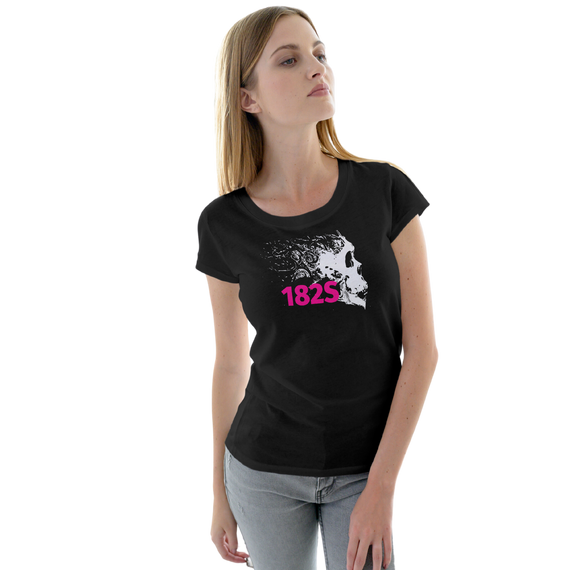 Camiseta Oficial Space182,  Feminina, 182S, Caveira 