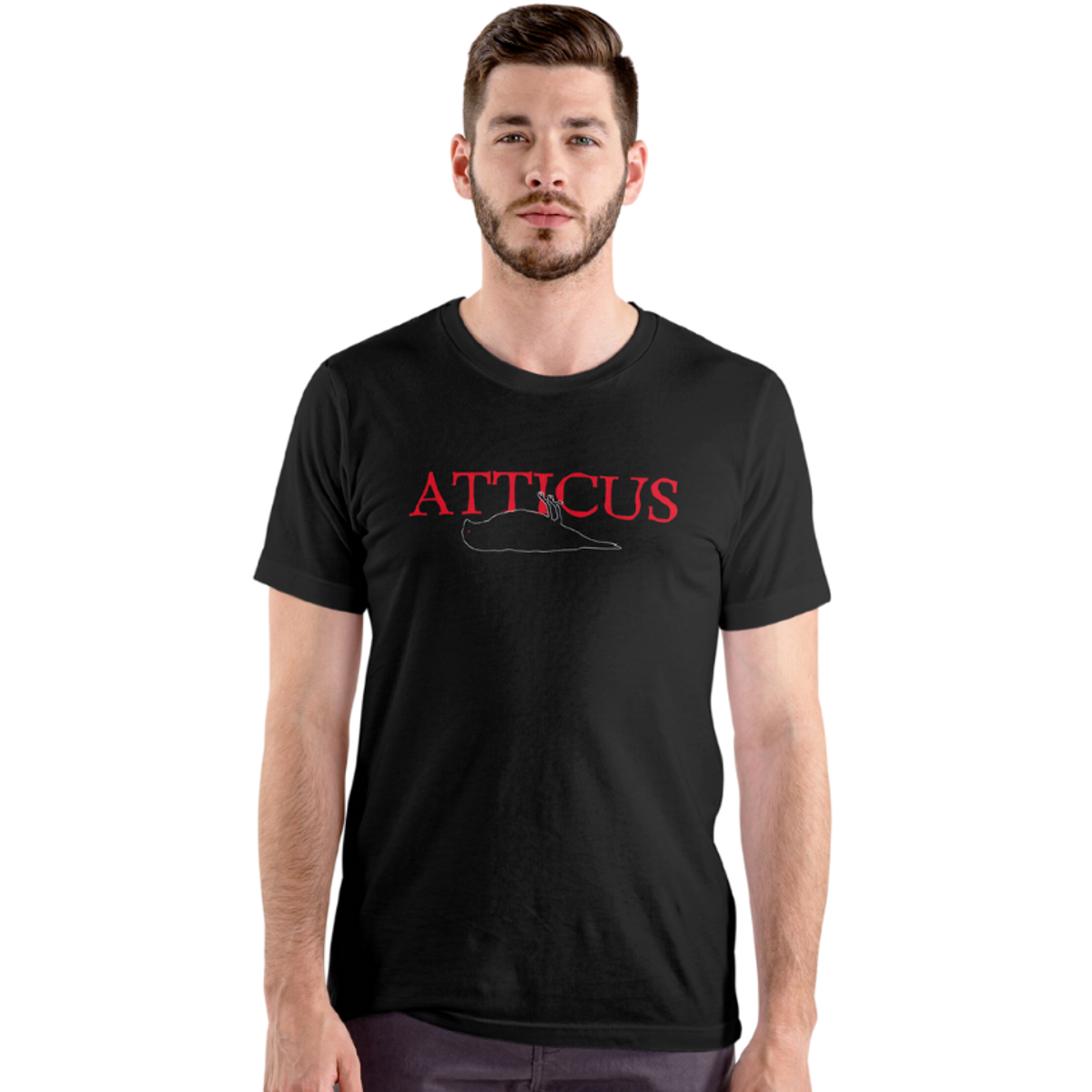 Nome do produto: Camiseta Atticus Preta  Rare Prime
