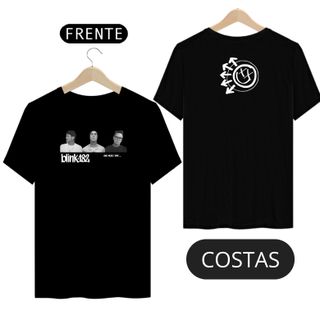 Camiseta blink 182 Prime Preta One More Time Album