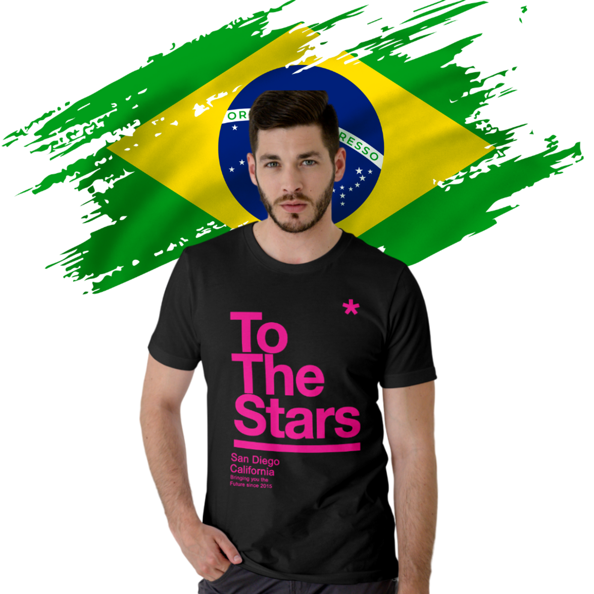 Nome do produto: Camiseta To The Stars Tom delonge blink 182 no  Brasil Prime