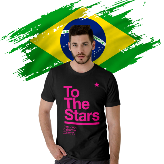 Camiseta To The Stars SUPER PROMOÇÂO Cores Variadas