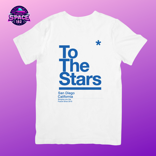 Camiseta To The Stars Logo Azul