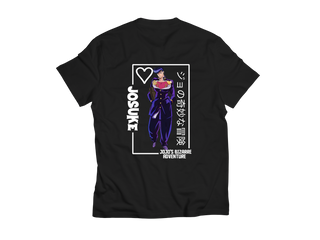 Nome do produtoCamisa Josuke - Jojo bizarre adventure (preta)