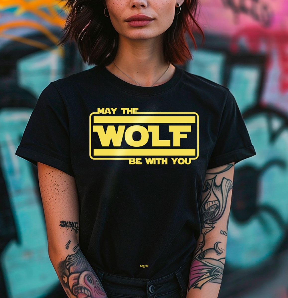 Nome do produto: May the Wolf Be with You