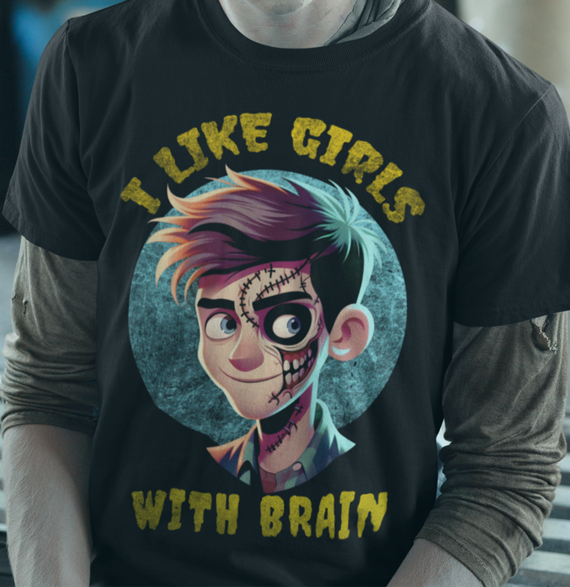 Nome do produto: I Like Girls with Brain