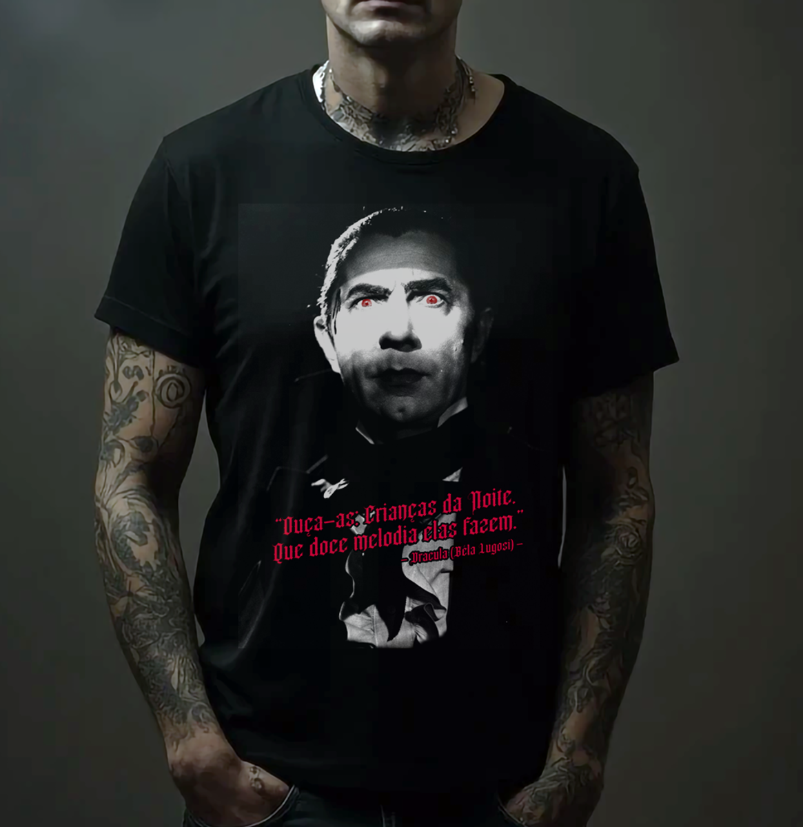 Nome do produto: Camiseta - Dracula (Béla Lugosi)