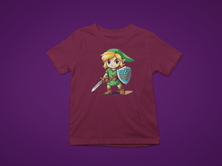 Nome do produtocamiseta zelda cores (Link desbravador)