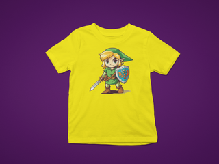 Nome do produtocamiseta zelda cores (Link desbravador)