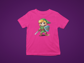 Nome do produtocamiseta zelda cores (Link desbravador)