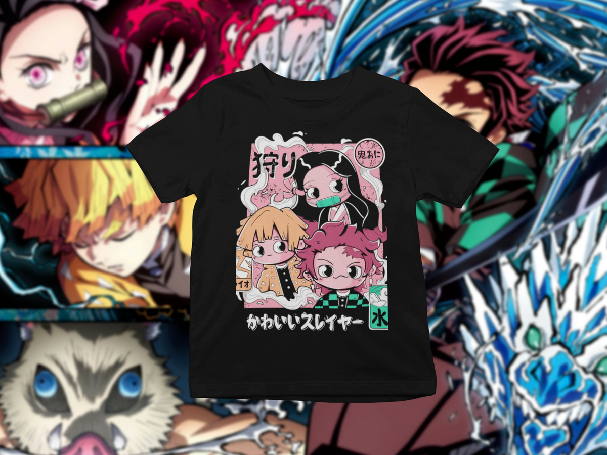 Nome do produto: Camiseta Kimetsu no Yaiba ( style Cut)