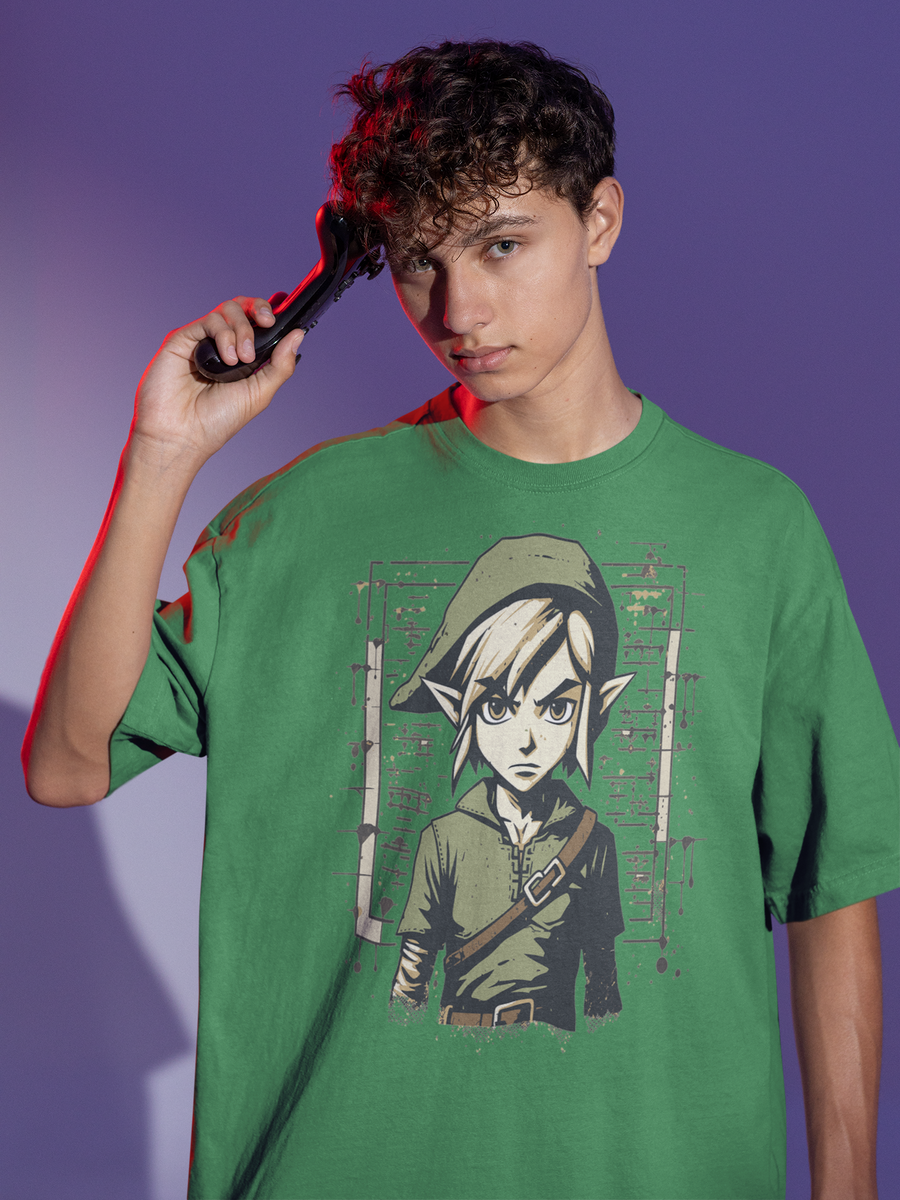 Nome do produto: camiseta Zelda (Link)