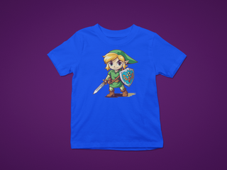 Nome do produtocamiseta zelda cores (Link desbravador)