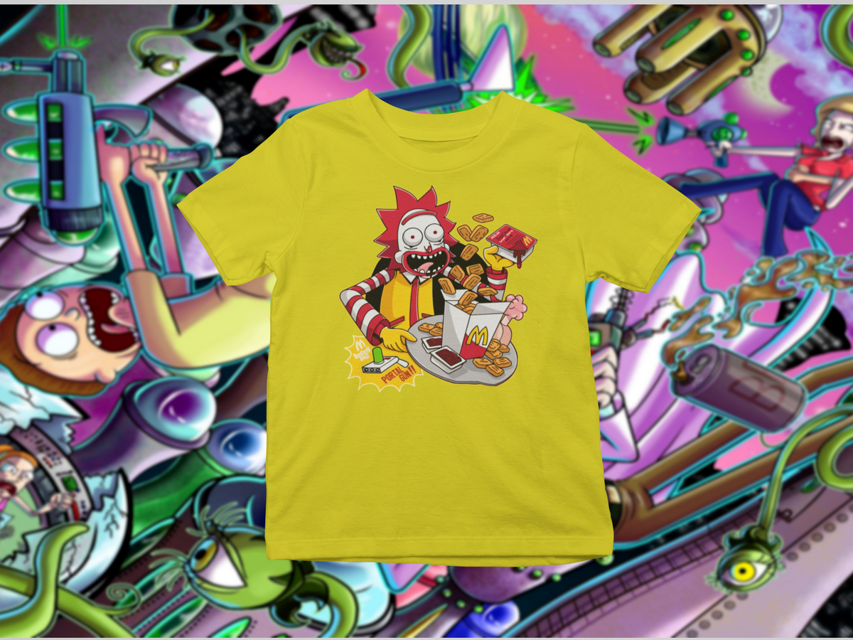 Nome do produto: Camiseta Rick and Morty ( Sabor Especial)