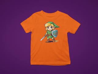 Nome do produtocamiseta zelda cores (Link desbravador)