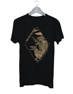 Camiseta K9 Tees Brazil (preto com areia)