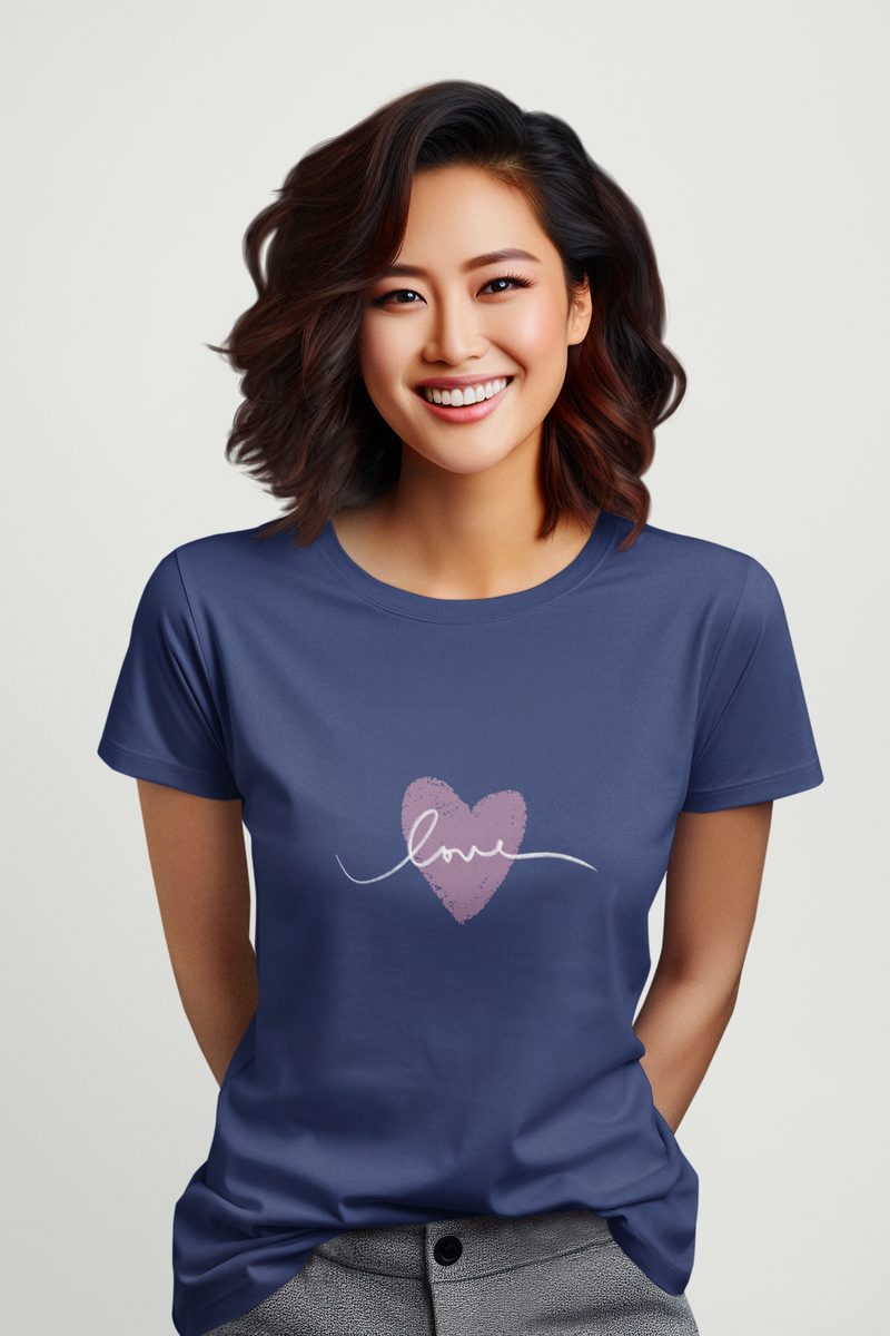 Nome do produto: Love coração rosa