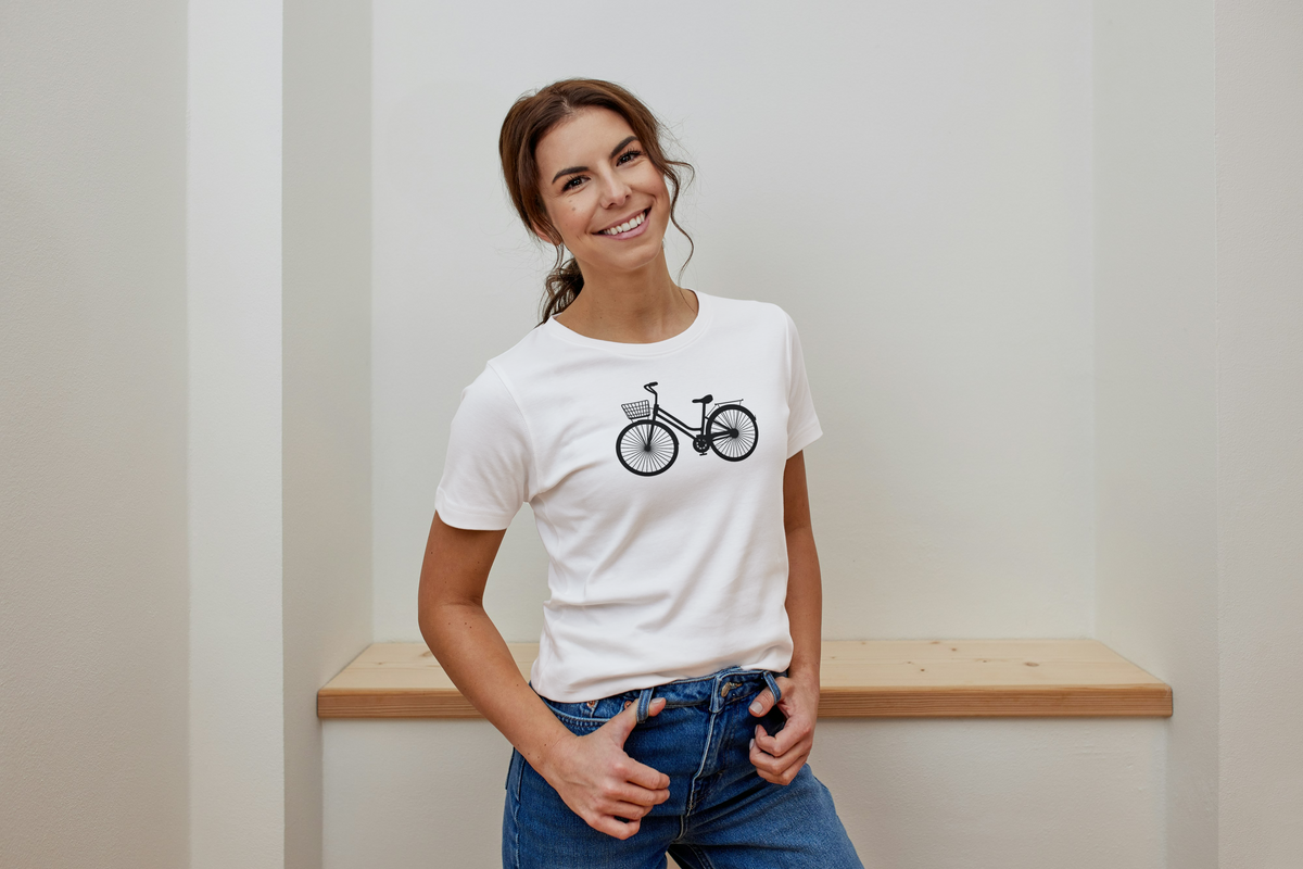 Nome do produto: Camiseta Prime Baby Long Bicicleta