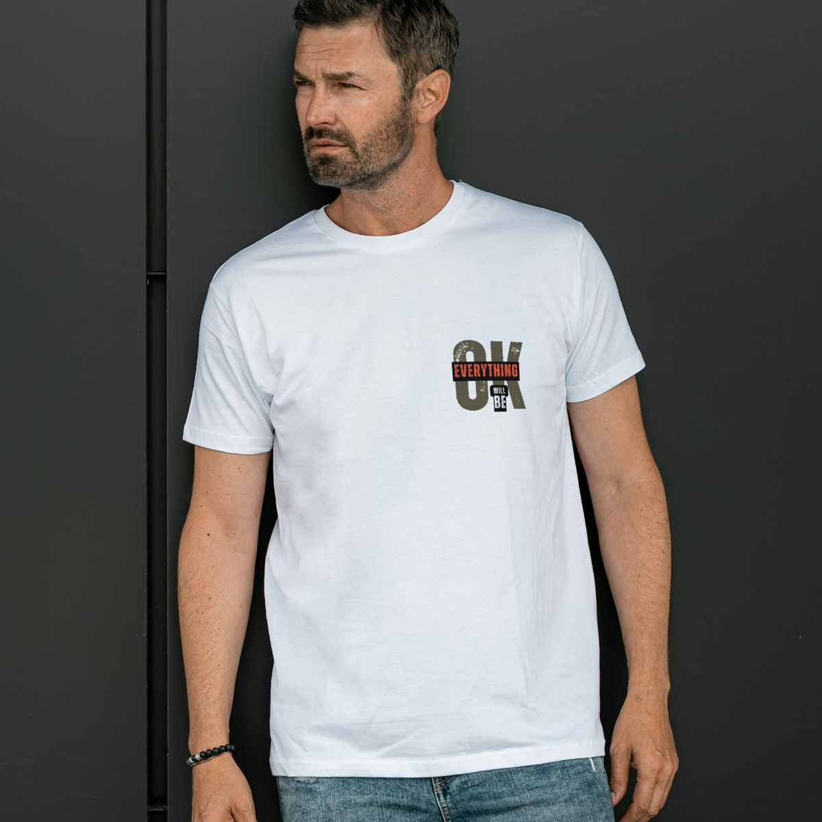 Nome do produto: T-Shirt Prime Mensagem Tudo Ficará bem