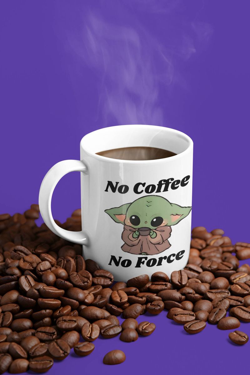 Nome do produto: Caneca No Coffe No Force