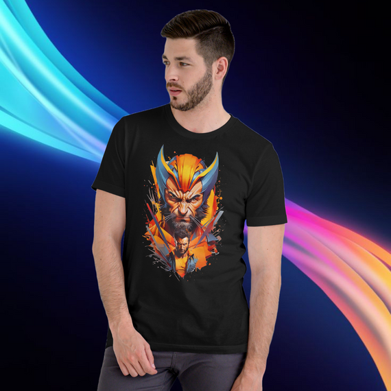 Camiseta Wolverine Ilustração