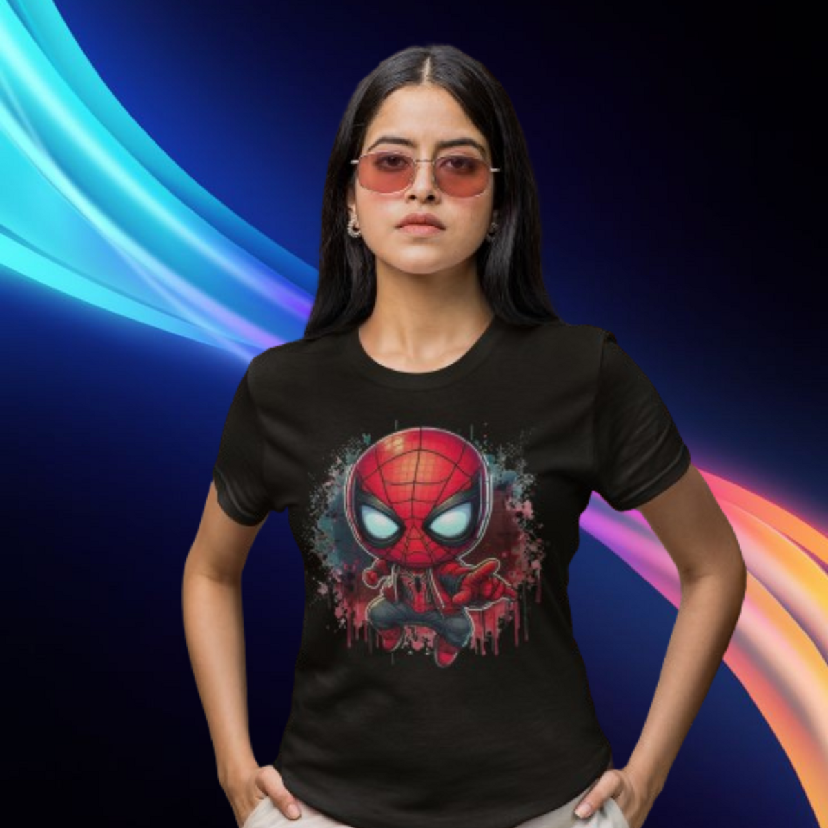 Nome do produto: Camiseta Feminina Spider-Man - MARVEL