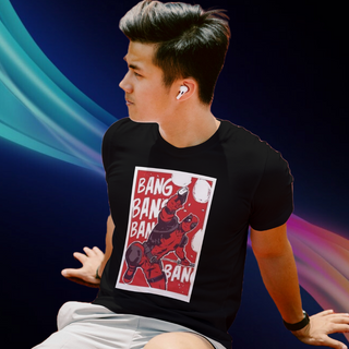 Camiseta  Deadpool Bang Bang