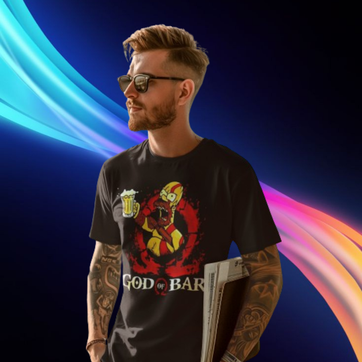 Nome do produto: Camiseta GoD of Bar