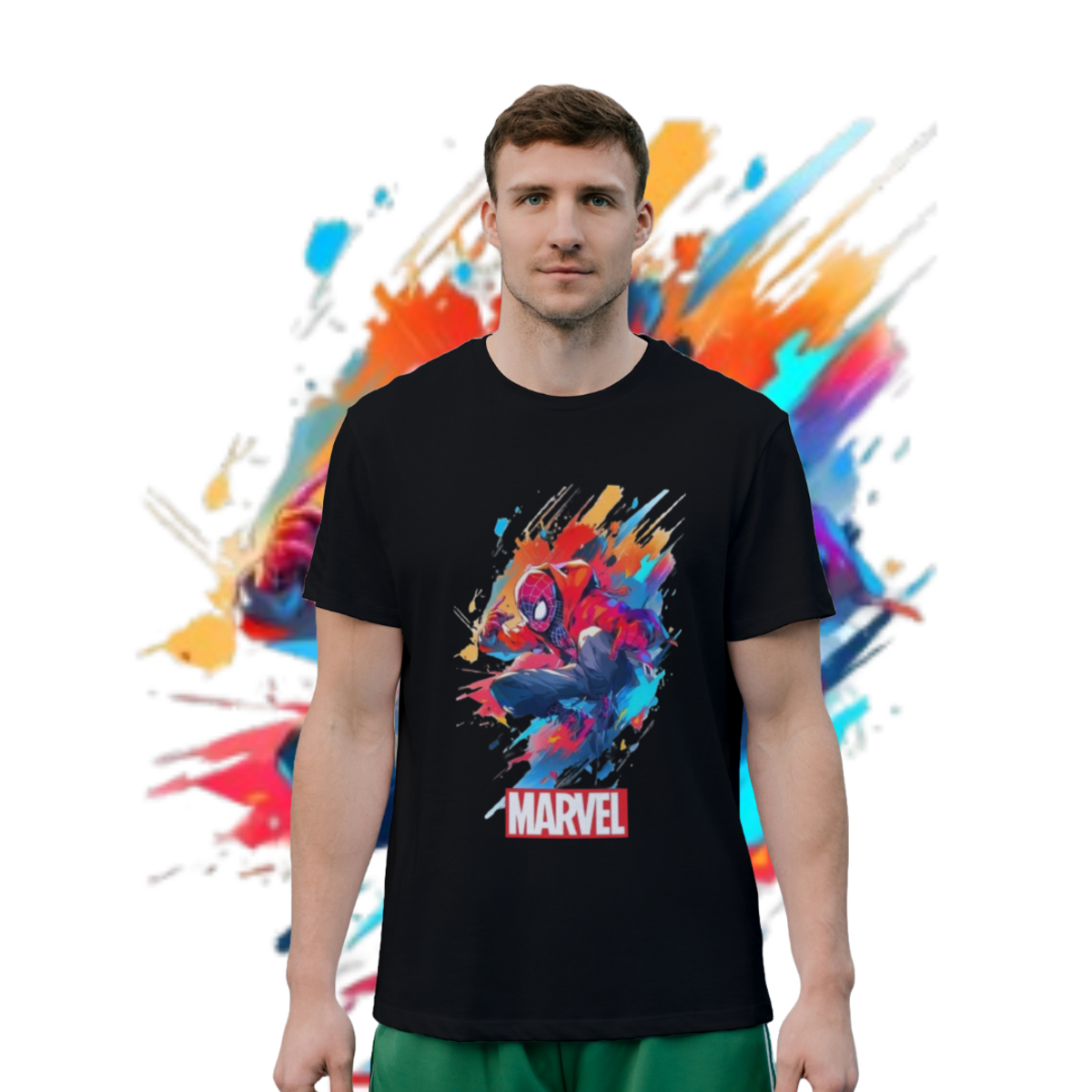 Nome do produto: Camiseta Miles Morales Colors