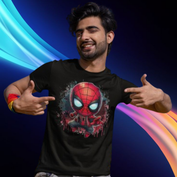 Camiseta mine spider man