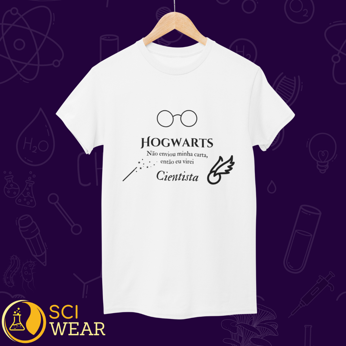 Nome do produto: Harry Potter cientista - T-shirt