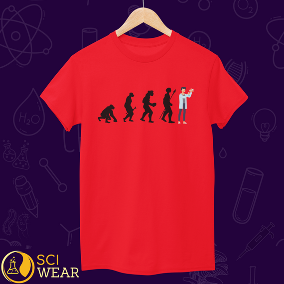 Evolução humana - T-shirt