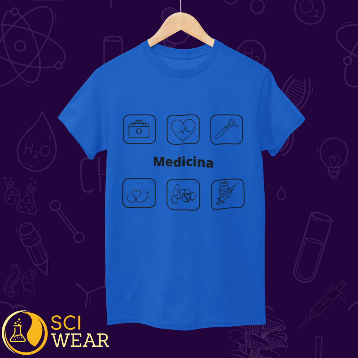 Nome do produto: Medicina - T-shirt