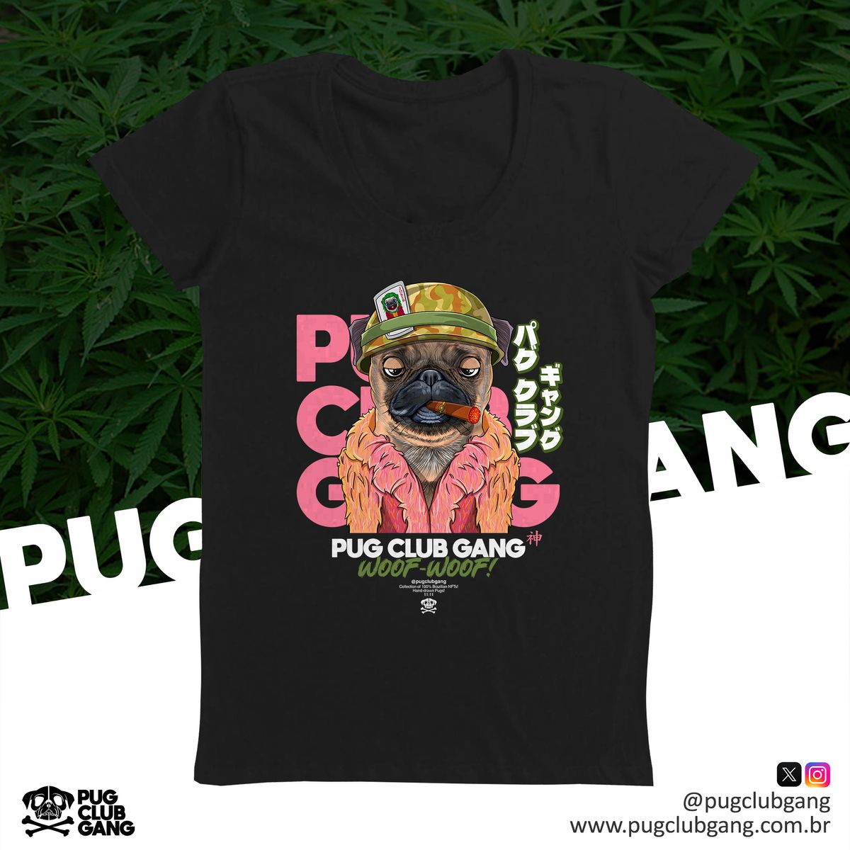Nome do produto: Baby Long Pug Snoop Dogg