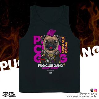 Camiseta Regata Pug Punk