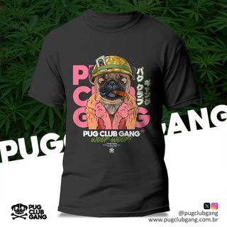 Camiseta Pug Snoop Dogg