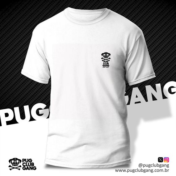 Camiseta Pug Club Gang 