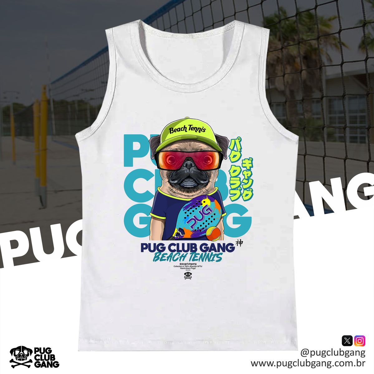 Nome do produto: Camiseta Regata Beach Tennis